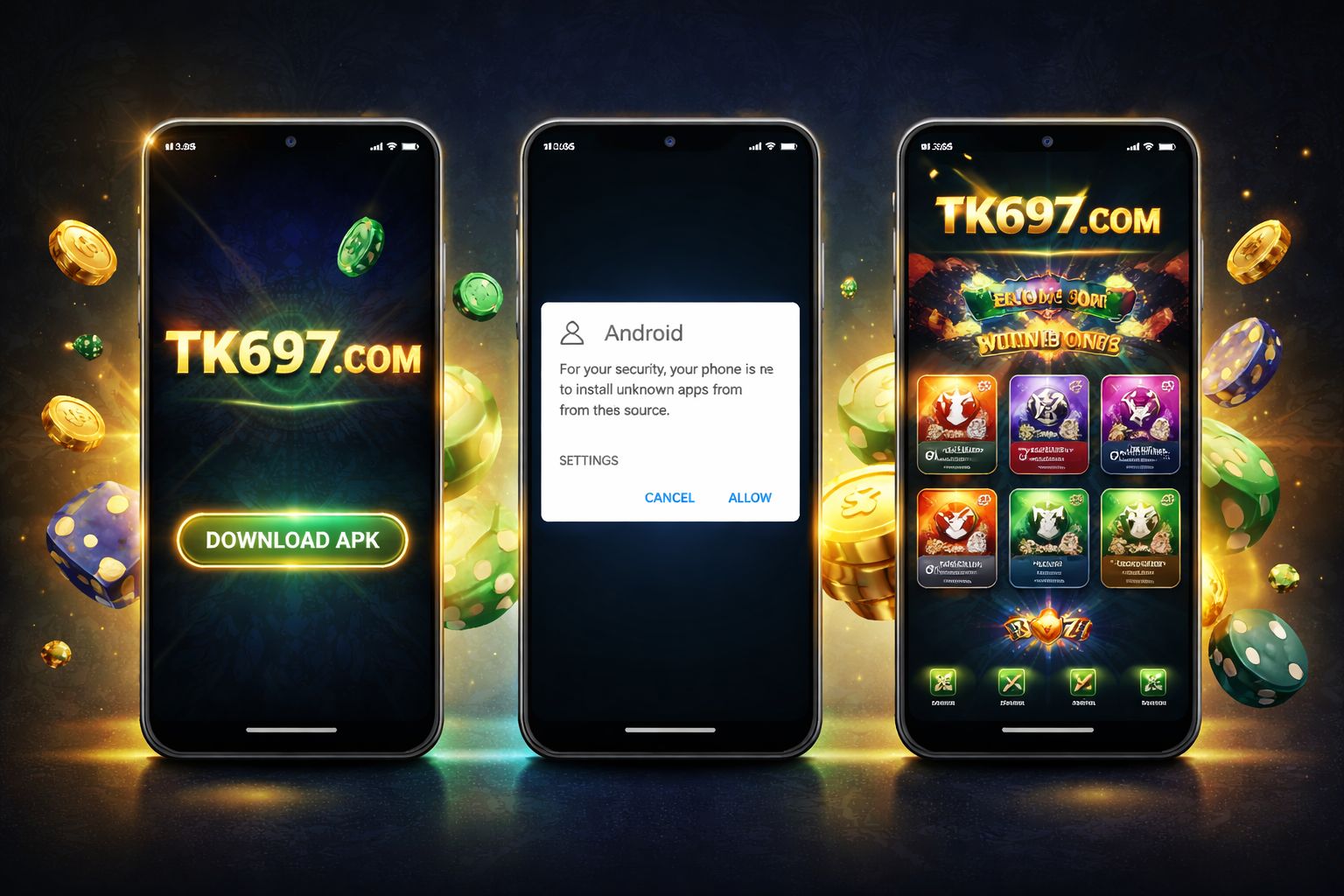 TK697 COM অ্যাপ | Android APK সেটআপ ও মোবাইল বাজি গাইড